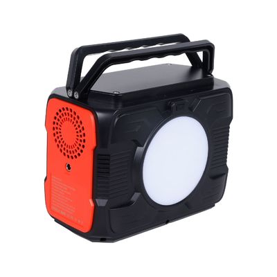 ไฟ LED และ Sos Function สถานที่พลังงานพกพา 200W สําหรับการเก็บพลังงานฉุกเฉิน