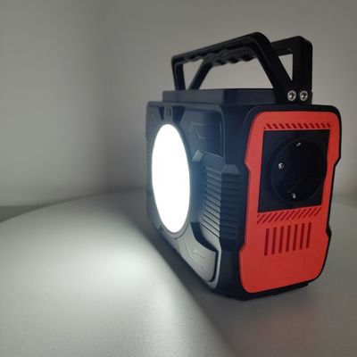 ไฟ LED และ Sos Function สถานที่พลังงานพกพา 200W สําหรับการเก็บพลังงานฉุกเฉิน