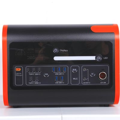 51.52V/40ah LiFePO4 แบตเตอรี่ สถานที่พลังงานพกพาสําหรับการตั้งแคมป์กลางแจ้ง 3500W Output