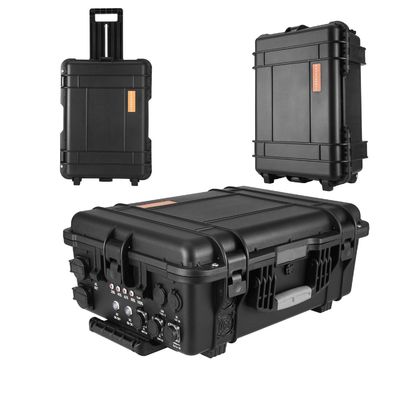 วัสดุกระเป๋าโลหะสกัด ABS 5000W100ah แบตเตอรี่ลิธีียมความจุขนาดใหญ่ โรงไฟฟ้าพลังแสงอาทิตย์