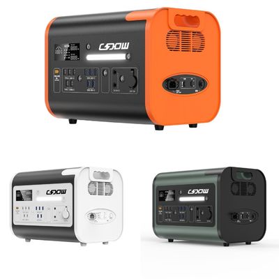 CE Un38.3 MSDS รับรอง 1000W 2000W 2200W สถานไฟฟ้าพกพาสําหรับภายในและภายนอก