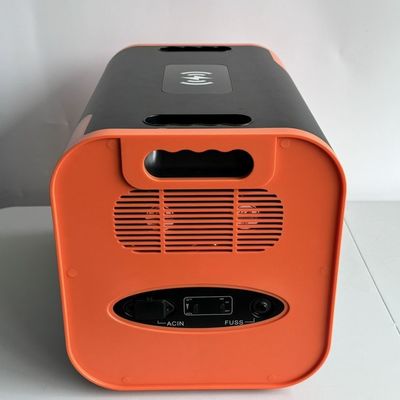 พลังงานเคลื่อนไหว 1000W 110V 220V เครื่องผลิตพลังงานแสงอาทิตย์ 2200W สถานไฟฟ้าพกพาภายในภายใน