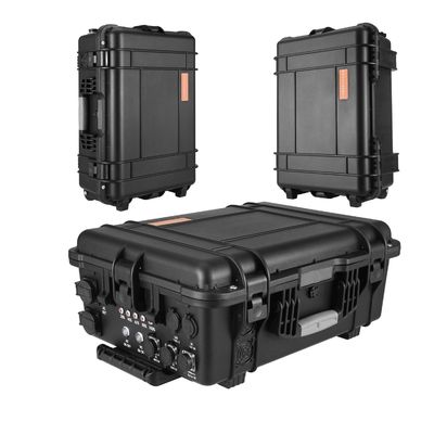 การชาร์จรถยนต์ 5000W/100ah แบตเตอรี่ลิตยูมจุขนาดใหญ่ โรงไฟฟ้าพลังแสงอาทิตย์สําหรับกลางแจ้ง
