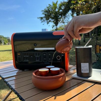 CE Un38.3 MSDS รับรอง 230V 300W-2200W โรงไฟฟ้าพลังแสงอาทิตย์สําหรับผู้ชื่นชอบกลางแจ้ง