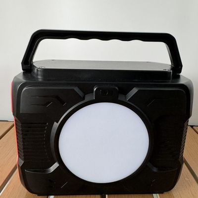 เครื่องกําเนิดพลังงานแสงอาทิตย์มือถือฉุกเฉิน 200W 220V สําหรับแคมป์กลางแจ้ง