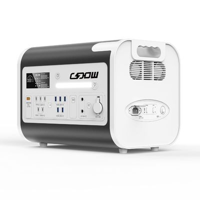 ขาย 2200W แบตเตอรี่ลิตยูมความจุสูง สถานที่พลังงานพกพาสําหรับการชาร์จเร็ว