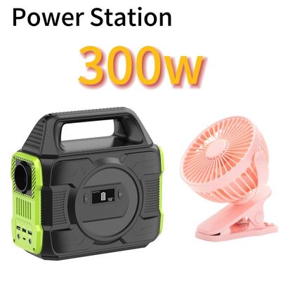 300W/288wh พลังงาน โรงไฟฟ้าที่เก็บพลังงานแสงอาทิตย์ เหมาะสําหรับการใช้งานภายในและภายนอก