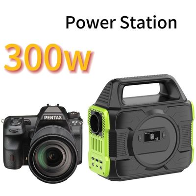 300W/288wh พลังงาน โรงไฟฟ้าที่เก็บพลังงานแสงอาทิตย์ เหมาะสําหรับการใช้งานภายในและภายนอก