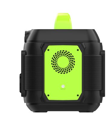 โรงไฟฟ้าแบตเตอรี่ลิทธิียมไอออนกลางแจ้งขนาด 600W พร้อมแสง LED และการออก QC3.0