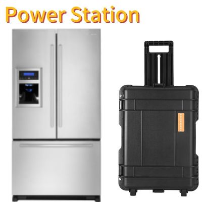 พลังงานออก 100-120V-3000W50Hz/60Hz ปรับ 3000wh 62.5ah สถานไฟฟ้าพกพาร้อน