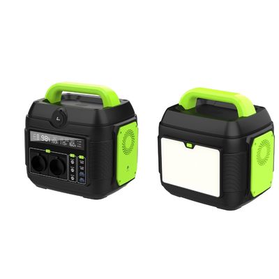 เครื่องผลิตพลังงานแสงอาทิตย์ 600W สําหรับแคมป์และบ้าน แรงไฟฟ้าสํารอง