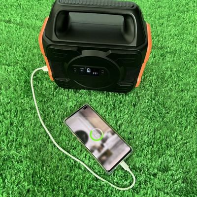 300W/288wh เครื่องกําเนิดอินเวอร์เตอร์พกพาเงียบสําหรับโรงไฟฟ้าแคมป์กลางแจ้ง