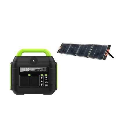 600W/576wh แบตเตอรี่ลิธีਅਮ โรงไฟฟ้าหลากหลายฟังก์ชันและประเภท C Output Pd100W Pd27W
