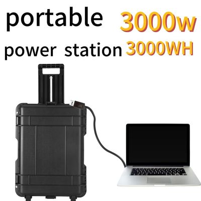 เครื่องไฟฟ้าพกพากลางแจ้งฉุกเฉิน 2000W/3000W พร้อมฟังก์ชันป้องกันหลายประการ