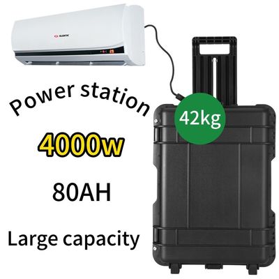 LT-40 4000W/3840wh/OEM ODM แบตเตอรี่ CE สถานไฟฟ้าพกพาที่มีประสิทธิภาพสูง