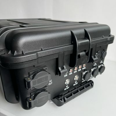 ABS Alloy Shell 3000W LiFePO4 แบตเตอรี่ สถานไฟฟ้าเคลื่อนที่ฉุกเฉินที่มีพลังงานออก