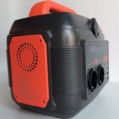 สถานีพลังงานเคลื่อนที่กลางแจ้ง พร้อมการชาร์จแผ่นพลังแสงอาทิตย์ 600W และผลิตคลื่นไซนูโซล