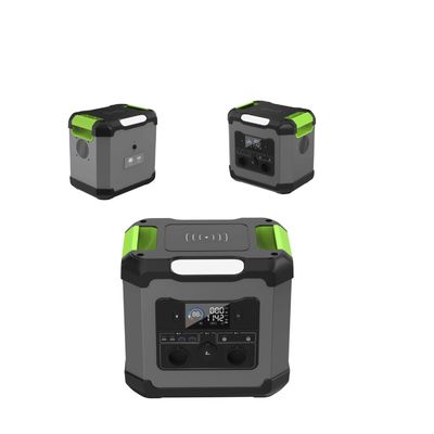 โวลเตจออกแบบ AC 110/230V-50Hz/60Hz เครื่องผลิตพลังงานแสงอาทิตย์แรงสูง 1500W สําหรับแคมป์กลางแจ้ง
