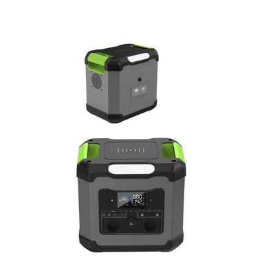โวลเตจออกแบบ AC 110/230V-50Hz/60Hz เครื่องผลิตพลังงานแสงอาทิตย์แรงสูง 1500W สําหรับแคมป์กลางแจ้ง