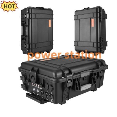 สีดํา ปรับแต่ง 3000W/4000W/5000W/6000W/7000W สถานที่พลังงานพกพาตกปลากลางแจ้ง
