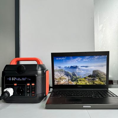 โรงไฟฟ้าแบบพกพาสําหรับแคมป์กลางแจ้งขนาด 600W ร้อน พร้อมแบตเตอรี่ลิตিয়ামเหล็กฟอสฟาต