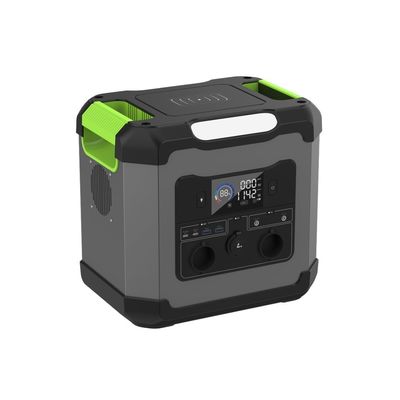 พกพา 1500W/1344wh โซลาร์เจนเนอเรเตอร์ พกพาสถานีพลังงานสําหรับความพร้อมภัยพิบัติ