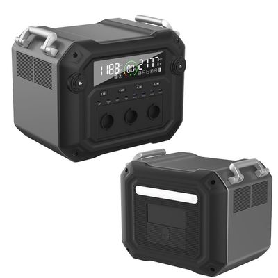 2500W/600W แผนไฟฟ้าแสงอาทิตย์ ลง LiFePO4 แบตเตอรี่เก็บพลังงาน สถานไฟฟ้าพกพา