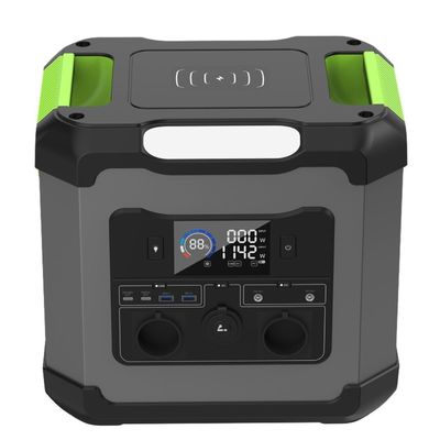 12V-13V/10A DC Output 1500W/1344wh สถานที่พลังงานพกพาสําหรับความต้องการภายนอกของครัวเรือน