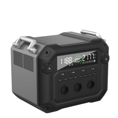 600W แพนลล์แสงอาทิตย์ Max Input LiFePO4 โรงไฟฟ้าสําหรับสถานการณ์กลางแจ้งและสถานการณ์ฉุกเฉิน