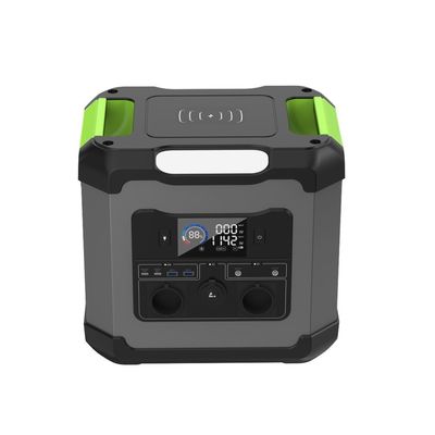 สถานไฟฟ้าพกพา 1500W แอค พลังงานออกและประเภท C2 Output 12V/2.25A สําหรับฉุกเฉิน