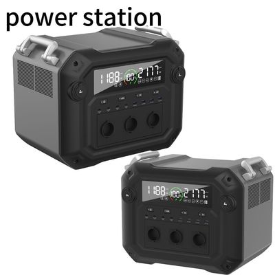 พลังงานเก็บพลังงาน สถานไฟฟ้าพกพาที่มี 1200W AC Input และ 3600W/3430.4wh ความจุ
