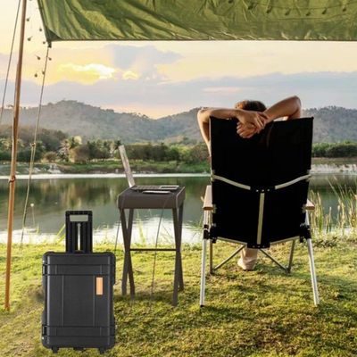 สีดํา ปรับแต่ง 3000W/4000W/5000W/6000W/7000W สถานที่พลังงานพกพาสําหรับครอบครัวฉุกเฉิน