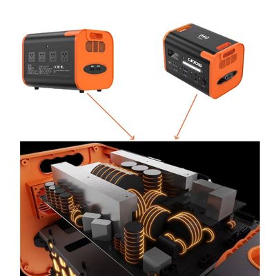สถานีพลังงานรถยนต์ 40ah 2200W / 2048wh / LiFePO4 ชุดสระว่ายน้ําที่สามารถชาร์จใหม่ได้ด้วย Inverter