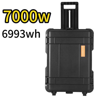 ตลาดเอเชียตะวันออก 7000W/6993wh สถานที่พลังงานพกพาสําหรับการถ่ายภาพในกลางแจ้ง Drone