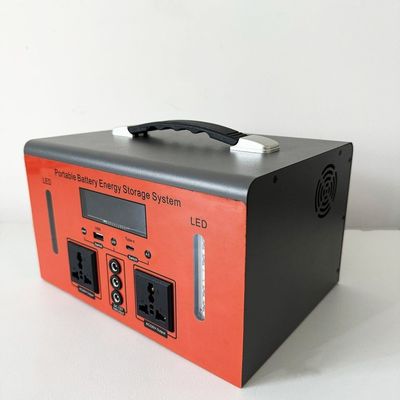 แผนไฟฟ้าพลังแสงอาทิตย์ 45W และแบตเตอรี่ลิเดียม โรงไฟฟ้าพกพา 300W 500W เครื่องผลิตพลังแสงอาทิตย์