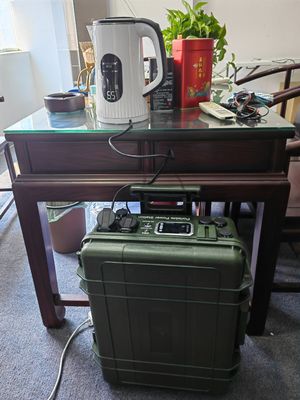3000W/3024wh เครื่องผลิตพลังแสงอาทิตย์สําหรับแคมป์กลางแจ้ง พร้อมพลังงานแสงอาทิตย์ 12-80V Max600W