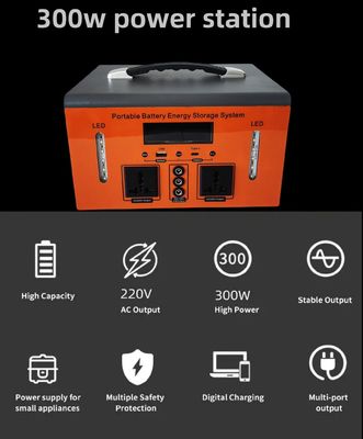 XT300 โรงไฟฟ้าระบบเก็บพลังงานออกแบบใหม่ พกพา 300W AC และ DC