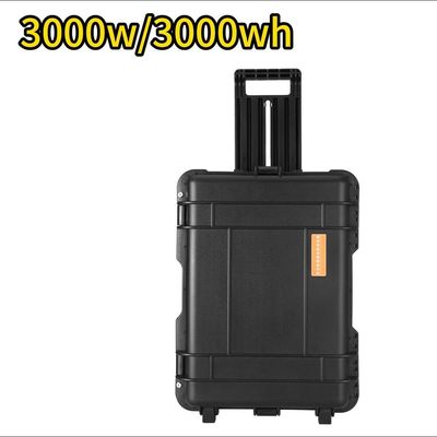 โรงไฟฟ้าพกพา 3000W/3000wh พร้อมแบตเตอรี่ LiFePO4