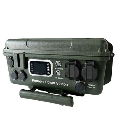 3000W 6000W LiFePO4 สถานไฟฟ้าพกพาที่มี USB สะดวกต่อสิ่งแวดล้อมและยั่งยืน