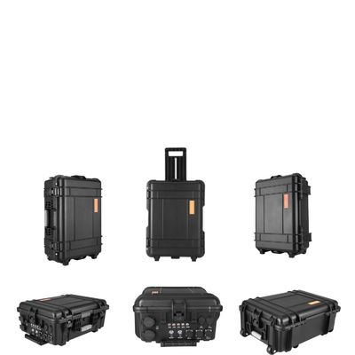 แบตเตอรี่แบบพกพา Lifep04 อัตราการออกคลื่นไซน์บริสุทธิ์ 5000W/4800wh/48kg สําหรับแคมป์กลางแจ้ง