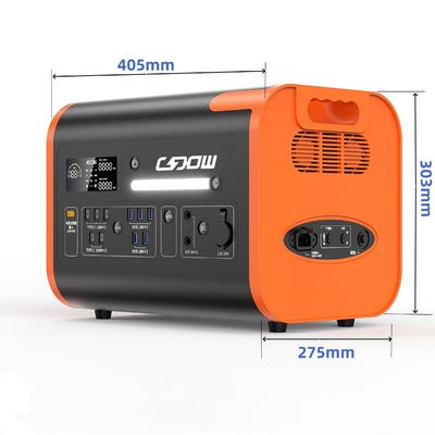 LiFePO4 สถานที่พลังงานพกพา 40ah/2200W/2400W สําหรับการชาร์จหลายฉากและฉุกเฉิน