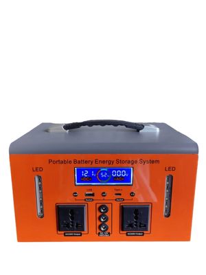 XT500 500W/110V/220V แคมปิ้งกลางแจ้งชาร์จ เครื่องไฟฟ้าพกพาพร้อมเครื่องปรับไฟ DC