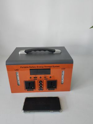 XT500 500W/110V/220V แคมปิ้งกลางแจ้งชาร์จ เครื่องไฟฟ้าพกพาพร้อมเครื่องปรับไฟ DC