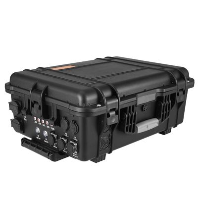 สายดึงพกพาที่มีพูลี สถานไฟฟ้าสํารองฉุกเฉินหลายฟังก์ชัน 3000W