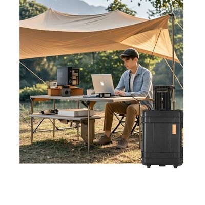 3000W-7000W เครื่องเก็บพลังงานประจําบ้าน ระบบพลังงานแสงอาทิตย์ โรงไฟฟ้าเคลื่อนที่กลางแจ้ง