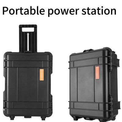 LiFePO4 โรงไฟฟ้าพลังแสงอาทิตย์พกพา 5000W/4800wh น้ําหนักรวม 50,000 kg