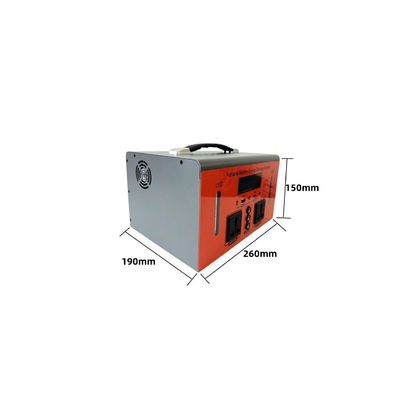 สถานีชาร์จอุปกรณ์เคลื่อนไหวพลังแสงอาทิตย์นอกเครือข่าย 300W พร้อมคลื่นแก้ไขการออก 12V DC