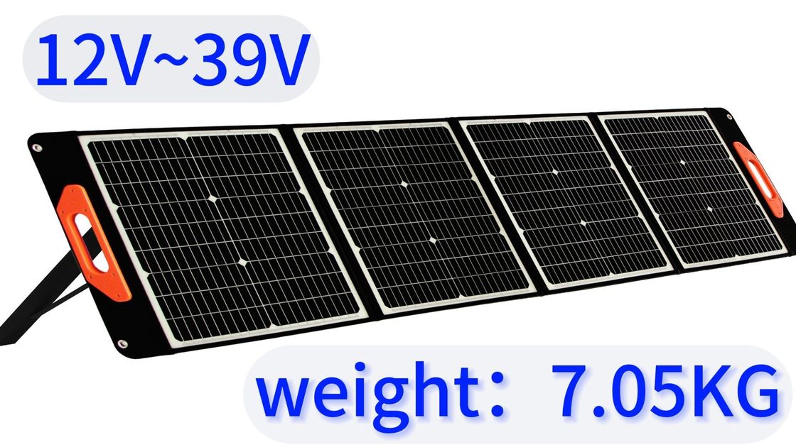 แผนแสงอาทิตย์พกพา 100W สําหรับบ้าน 22.8% การแปลง แผนแสงอาทิตย์มือถือ