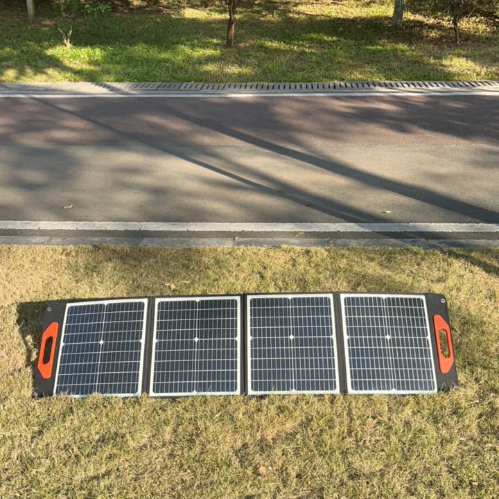ขนาดเปิด 169.8*43.1*3.2cm/66.9*17*1.3in โปรเต็ลโซลาร์ 100W ชาร์จ Xt60 ที่พับได้