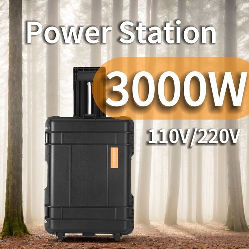 3kw แพวเวอร์แบงค์ ชาร์จ สถานไฟฟ้าสายไซน์เรียบธรรมดา สําหรับคําขอที่กําหนดเอง
